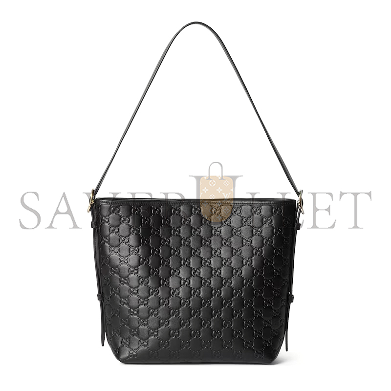 GUCCI GG EMBLEM SMALL SHOULDER BAG 848881 (26*24*10cm)